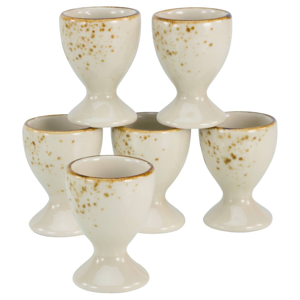 CreaTable Eierbecher Nature Collection Earth sand Steinzeug