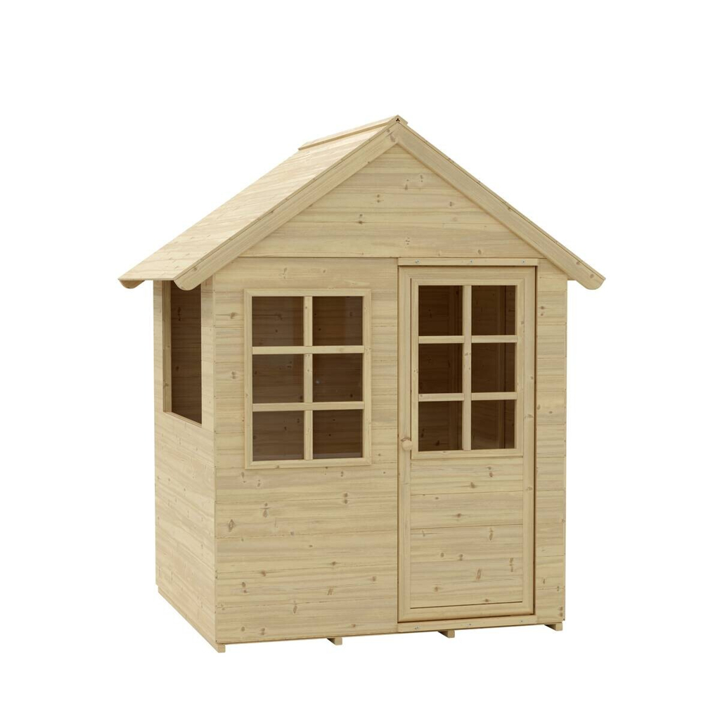 Zwerkules Spielhaus Holla natur B/H/L: ca. 121x140x97,5 cm
