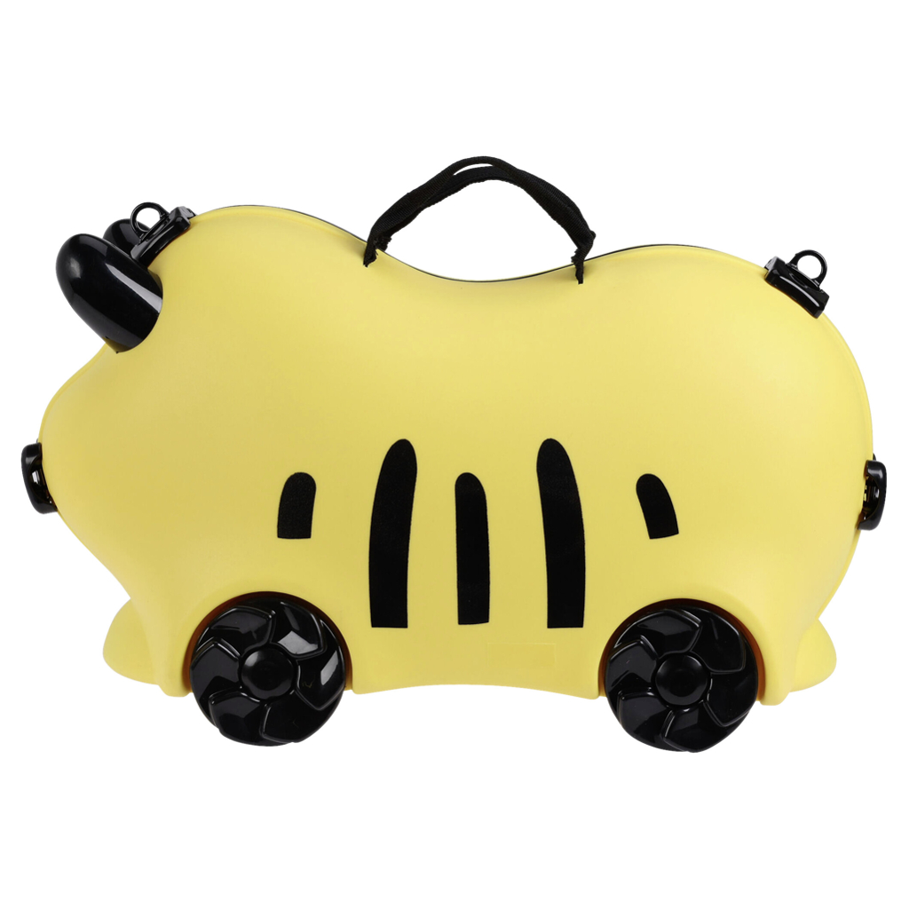 Kinder Sitzkoffer gelb Polypropylen B/H/L: ca. 54x23x33,5 cm