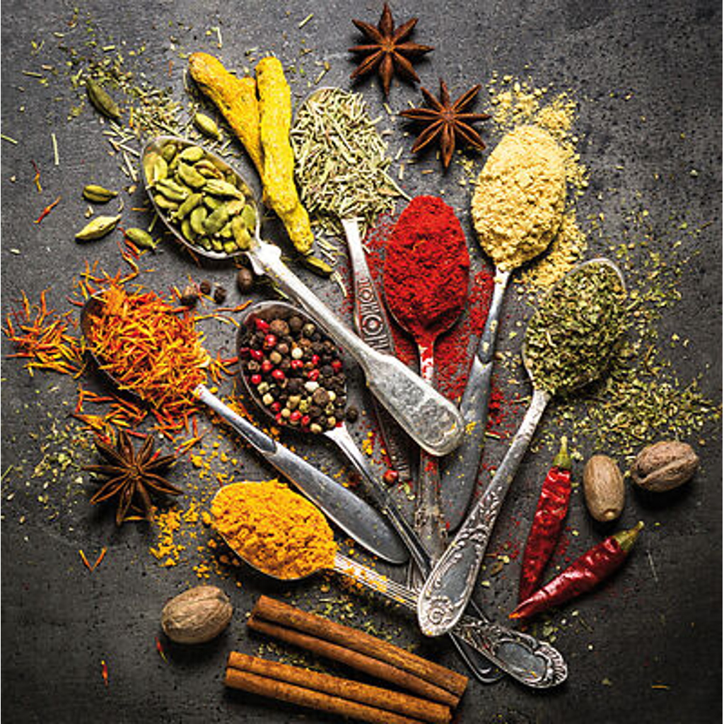 Bönninghoff Keilrahmenbild Gewürze B/L: ca. 35x35 cm