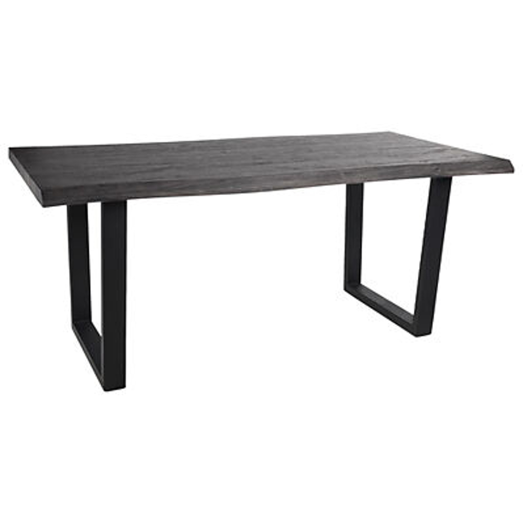 Esstisch Thea grau Akazie Nachbildung B/H/T: ca. 180x76x90 cm