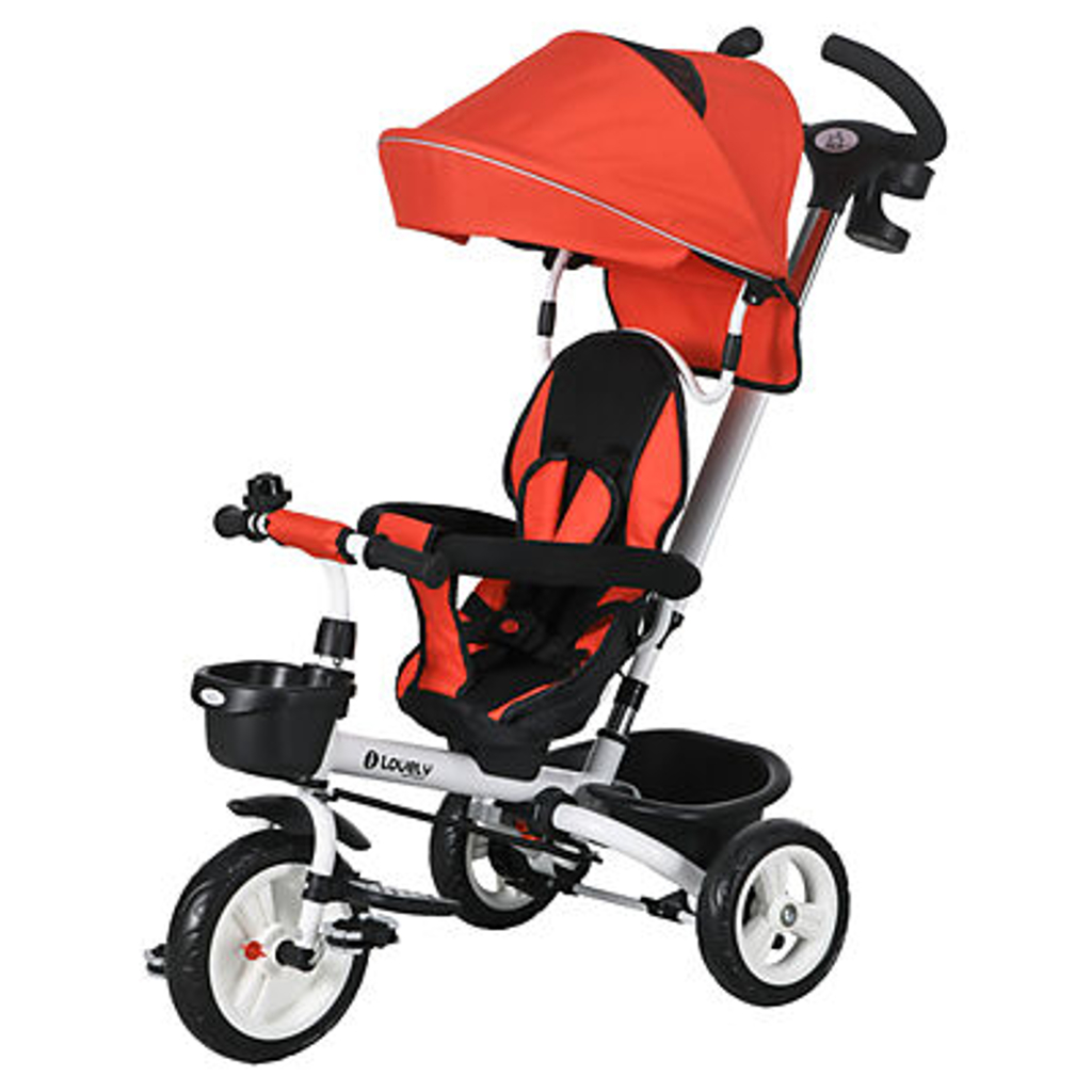 HOMCOM Dreirad rot B/H/L: ca. 50x104x112 cm