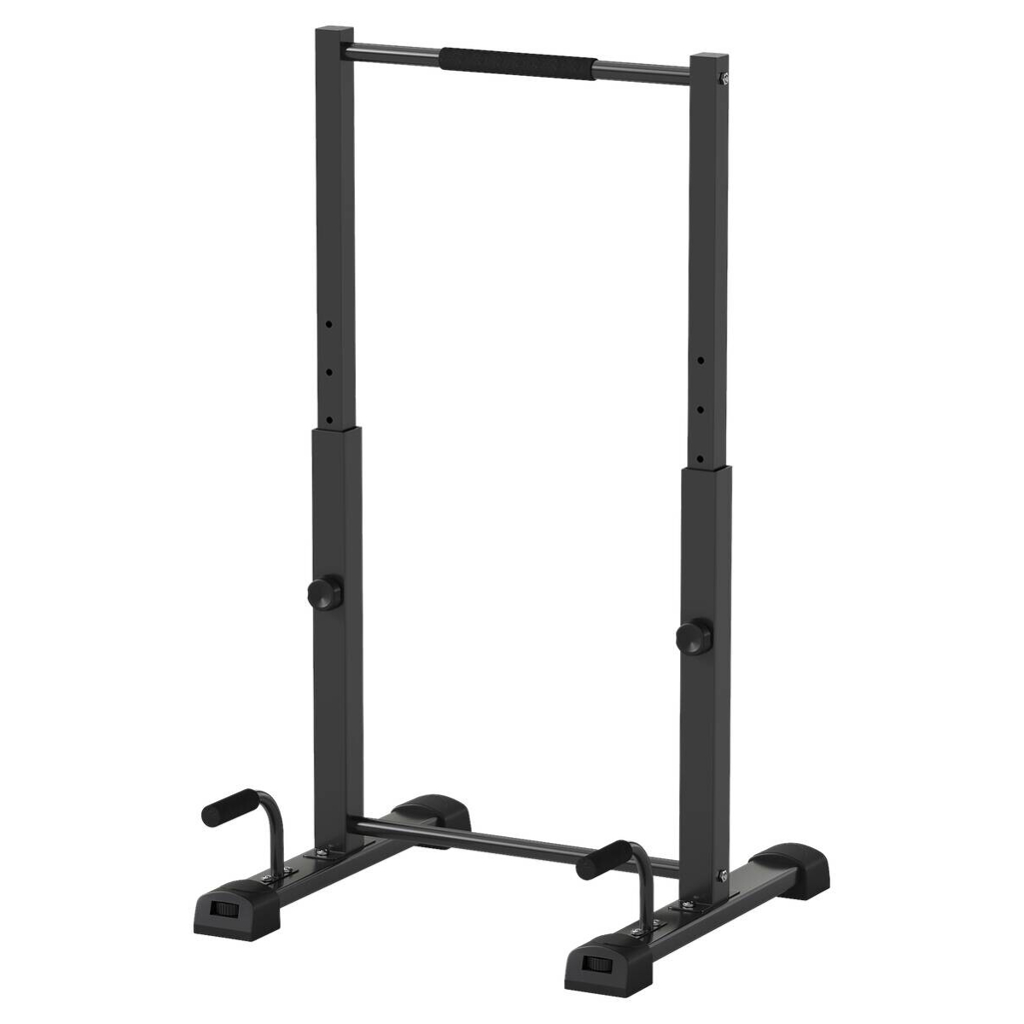 SPORTNOW Dip Barren schwarz Stahl B/H/L: ca. 63x117x65 cm