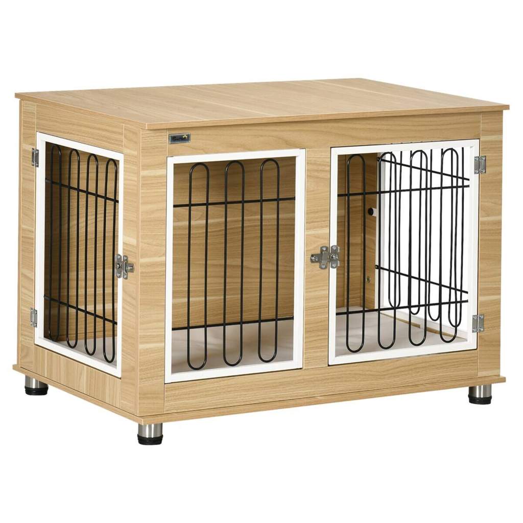 PawHut Hunde-Zubehör Eiche Polypropylen B/H/L: ca. 58x90x65 cm