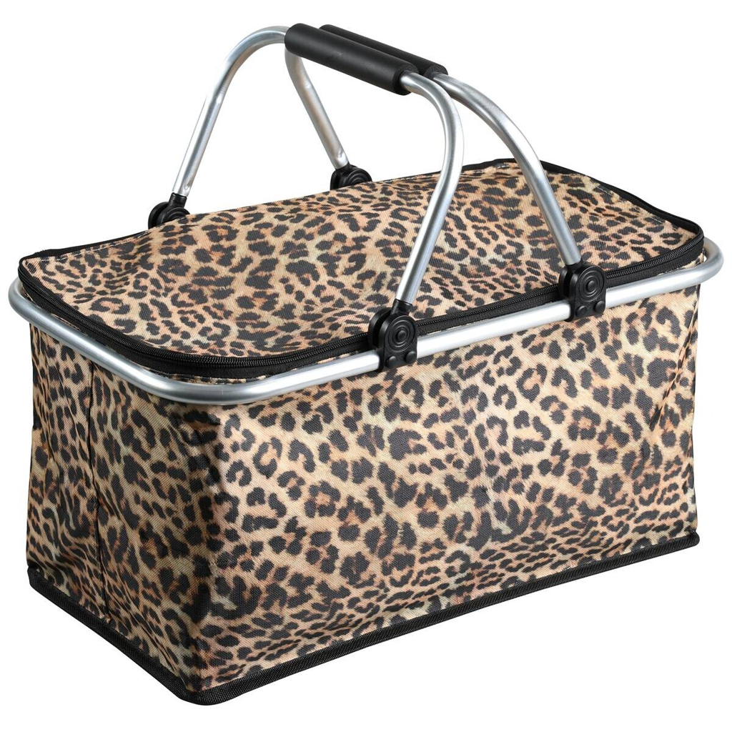 Einkaufskorb braun Polyester B/H/L: ca. 29x25x50 cm