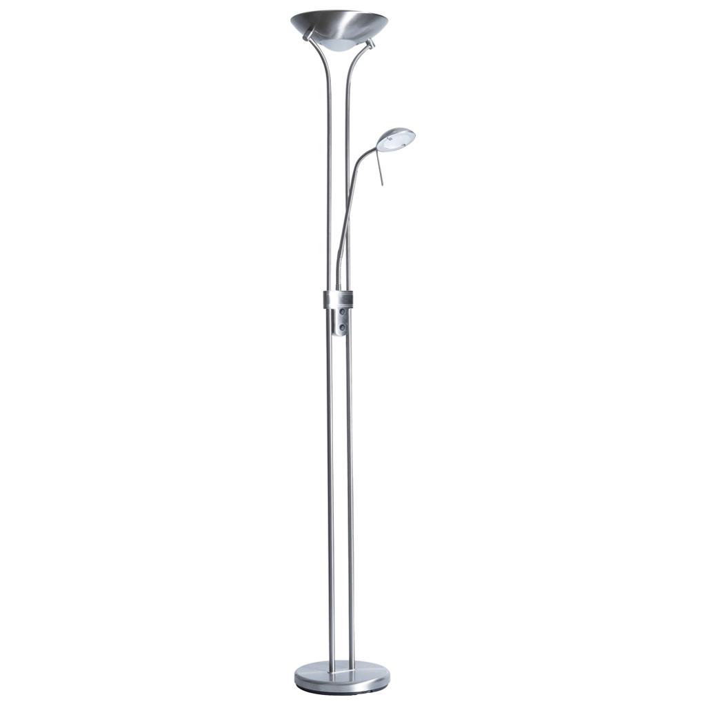POCOline Stehlampe Lobo nickel Metall Acryl H/D: ca. 173x26 cm