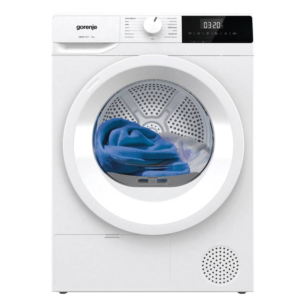 Gorenje Wärmepumpentrockner DHNE72 weiß B/H/T: ca. 60x85x55 cm ca. 7 kg