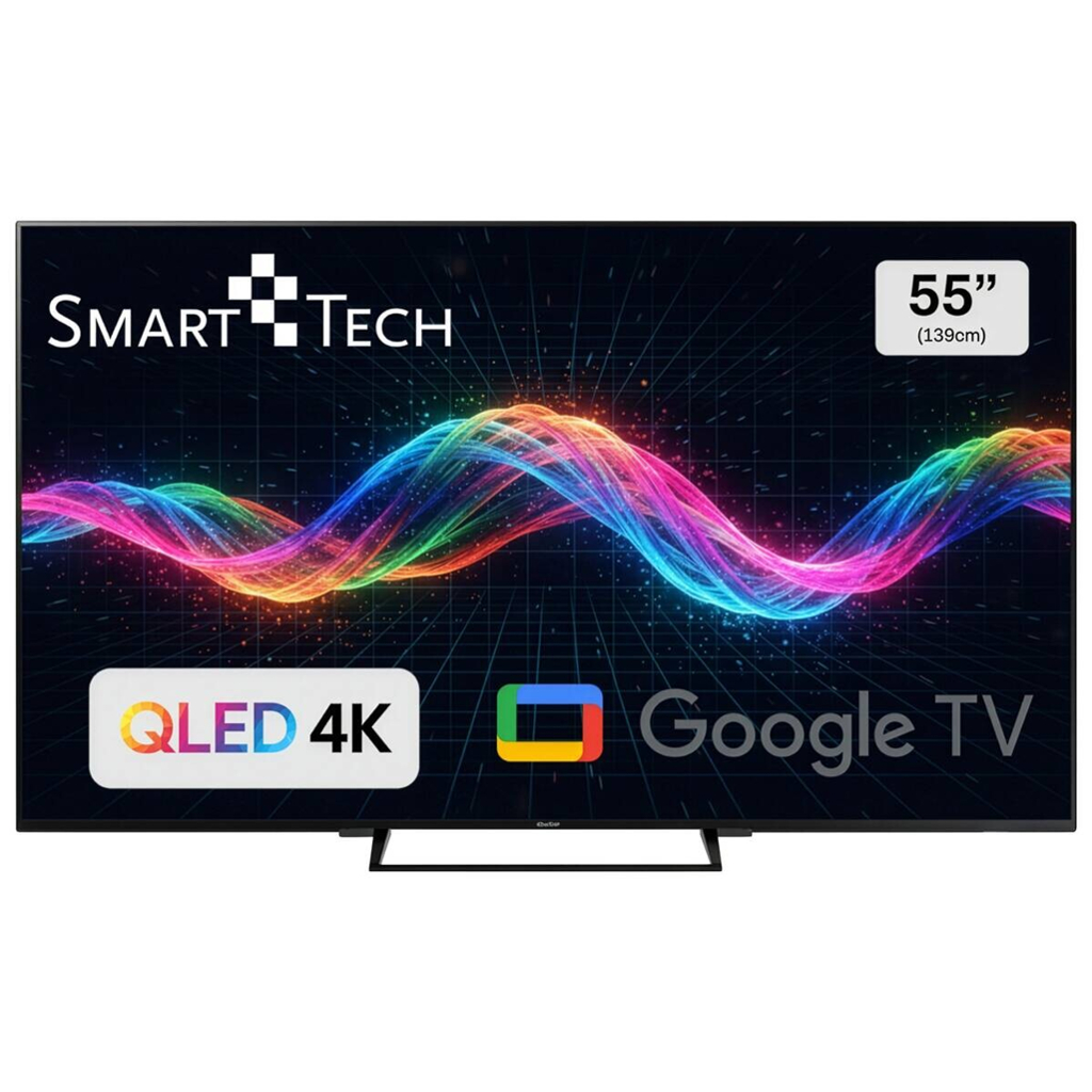 Smart-Tech QLED-Fernseher 55QG06K B/H: ca. 123x76 cm