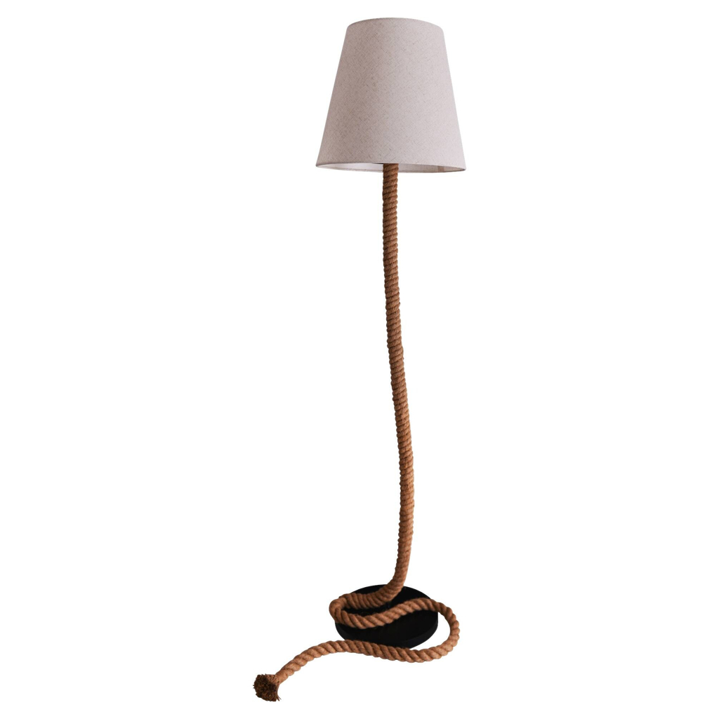 Näve Leuchten Stehlampe 2068227 natur Kunststoff Textil Metall B/H/T: ca. 40x165x40 cm 1 Brennstellen