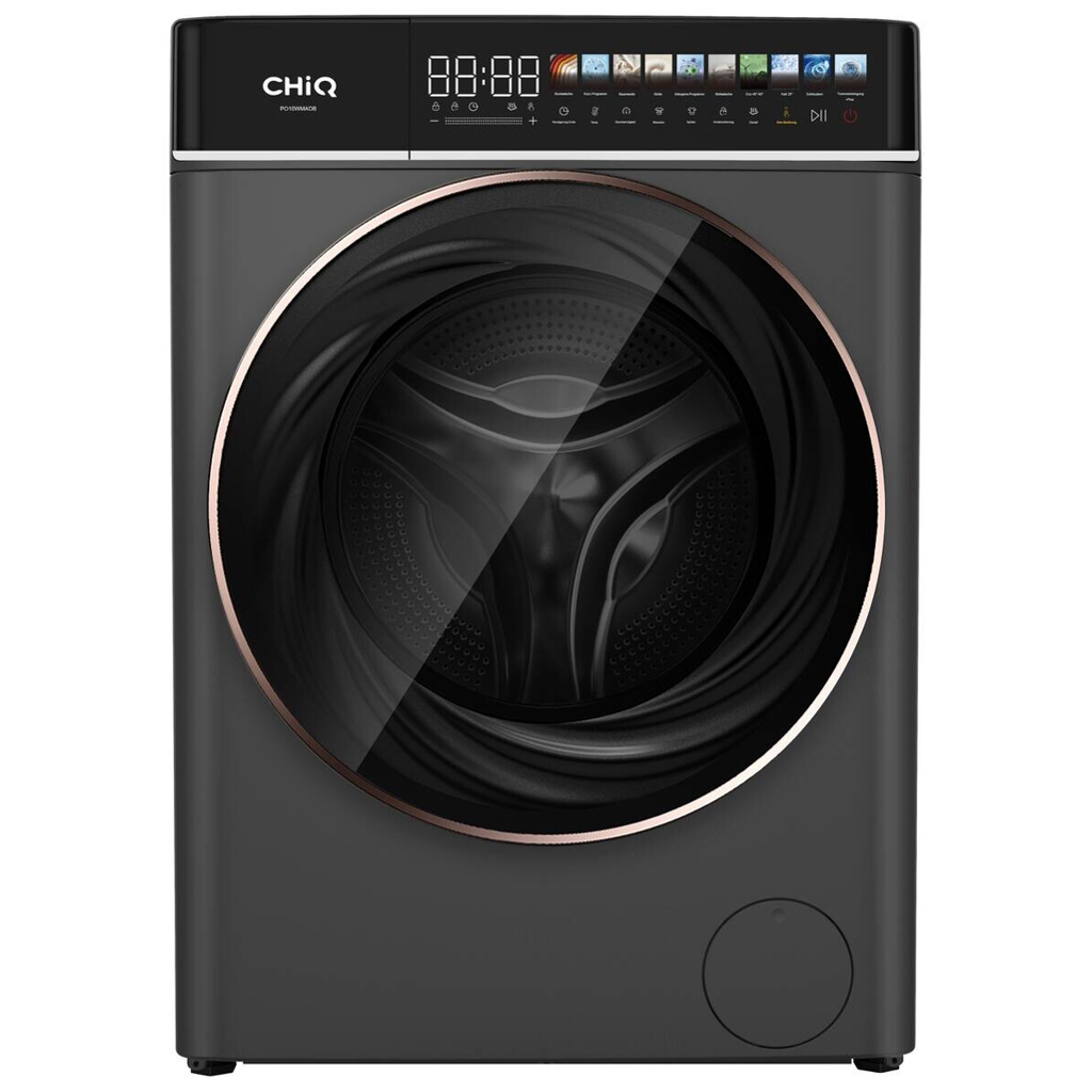 ChiQ Waschmaschine PO10WMADB grau B/H/T: ca. 60x84,7x57,7 cm
