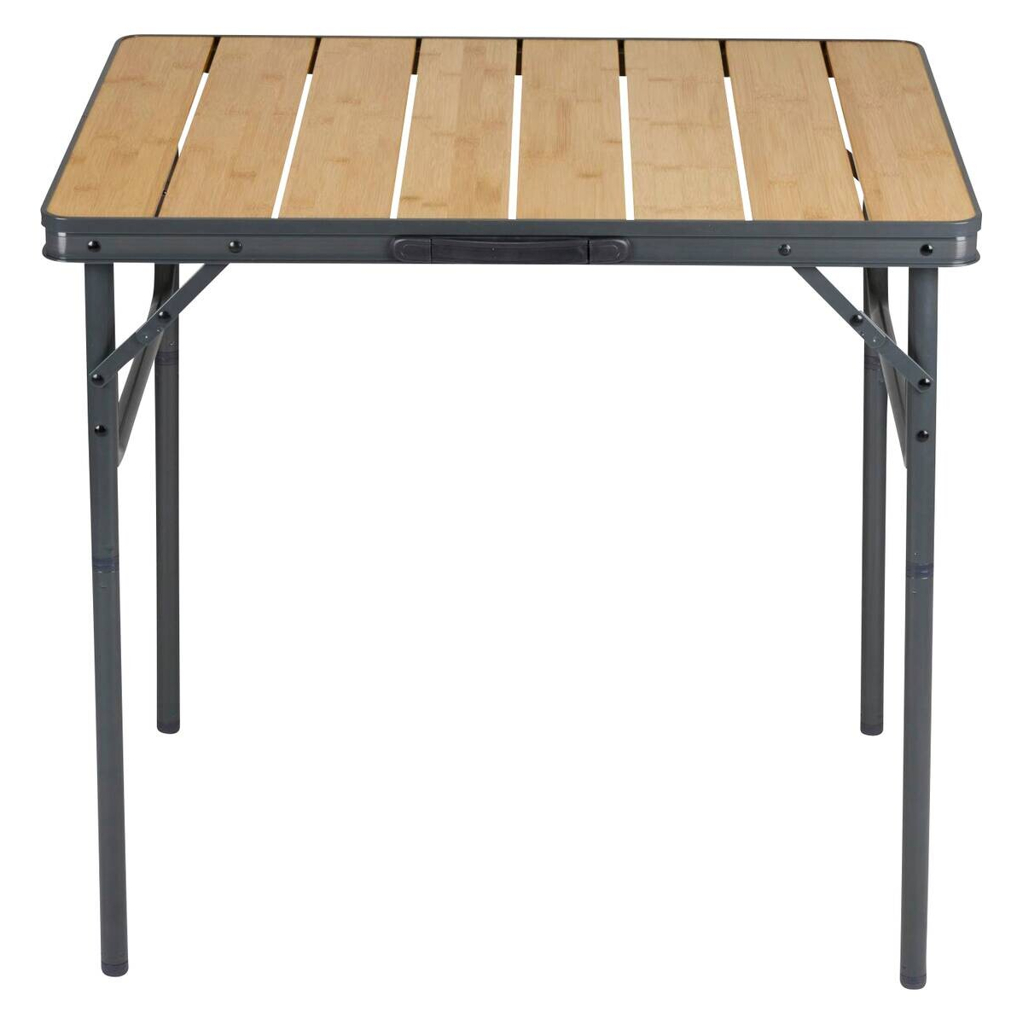 Klapptisch braun Bambus B/H/T: ca. 75x71x55 cm