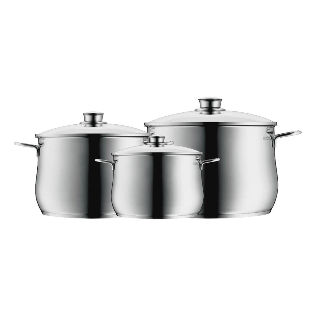 WMF Topfset Diadem Plus silber Edelstahl 3 tlg.