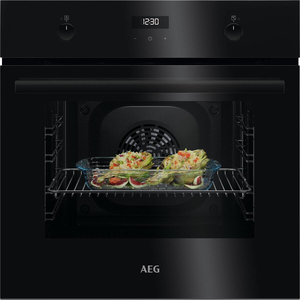 AEG Backofen-Set XXXL60 schwarz B/H/T: ca. 59,4x59,4x56 cm