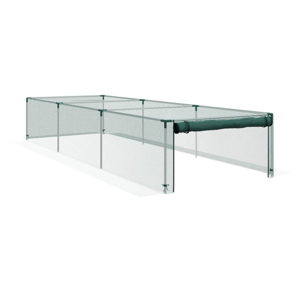 Outsunny Tier-Zubehör grün Kunststoff B/H/L: ca. 373x125x62,5 cm