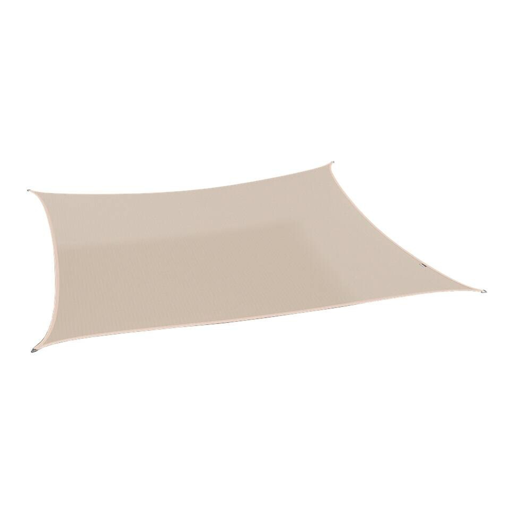 PLATINUM Sonnensegel Coolfit altweiß Polyethylen B/H/L: ca. 500x1x500 cm