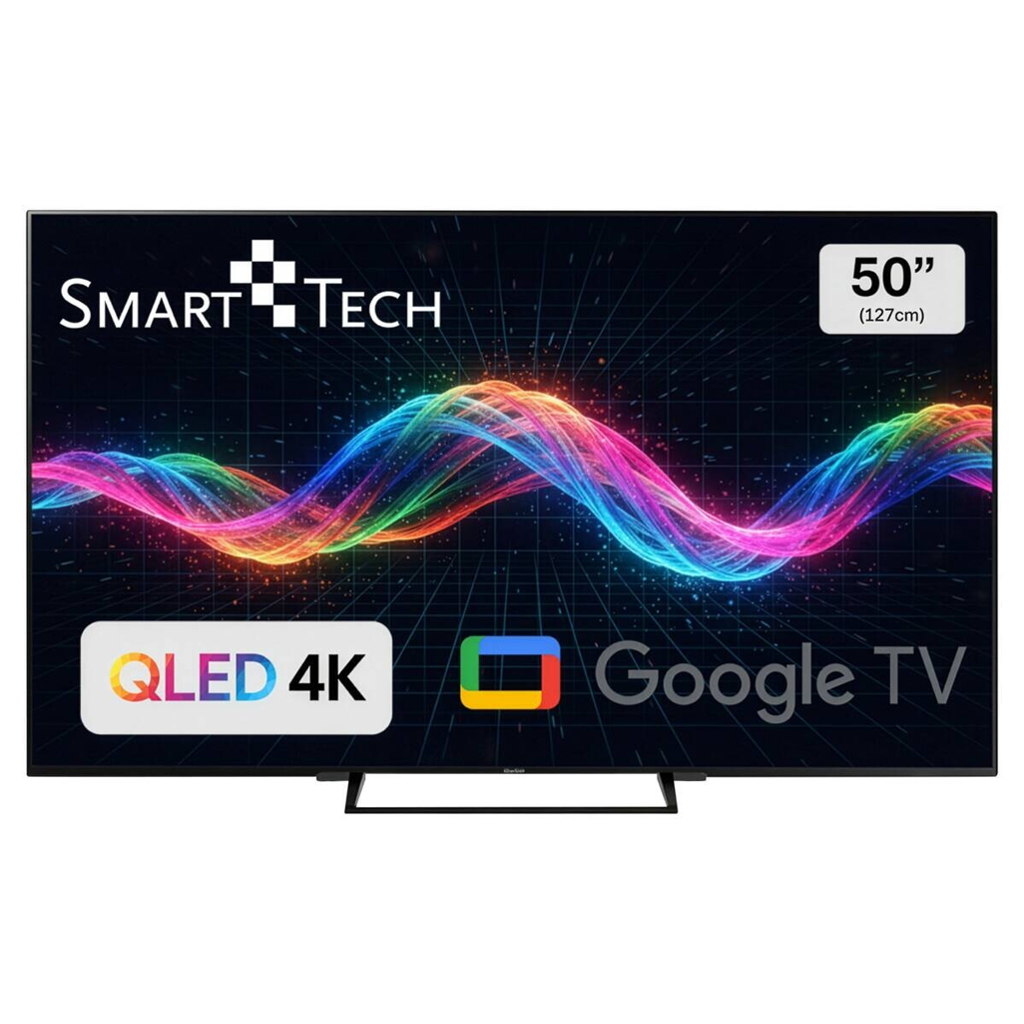 Smart-Tech QLED-Fernseher 50QG06K B/H: ca. 111x69 cm