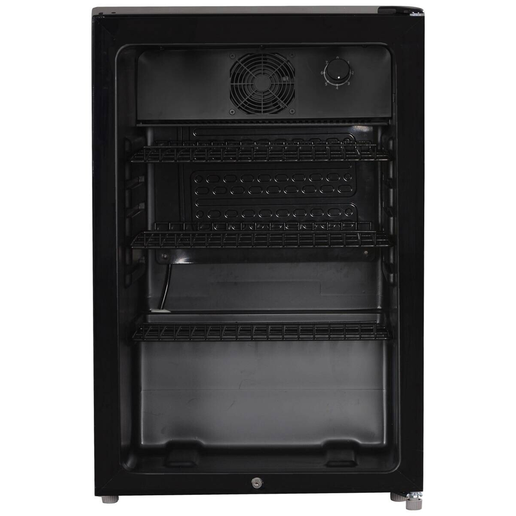 POCOline Kühlschrank GTK84-118CS schwarz B/H/T: ca. 54x84x54,5 cm