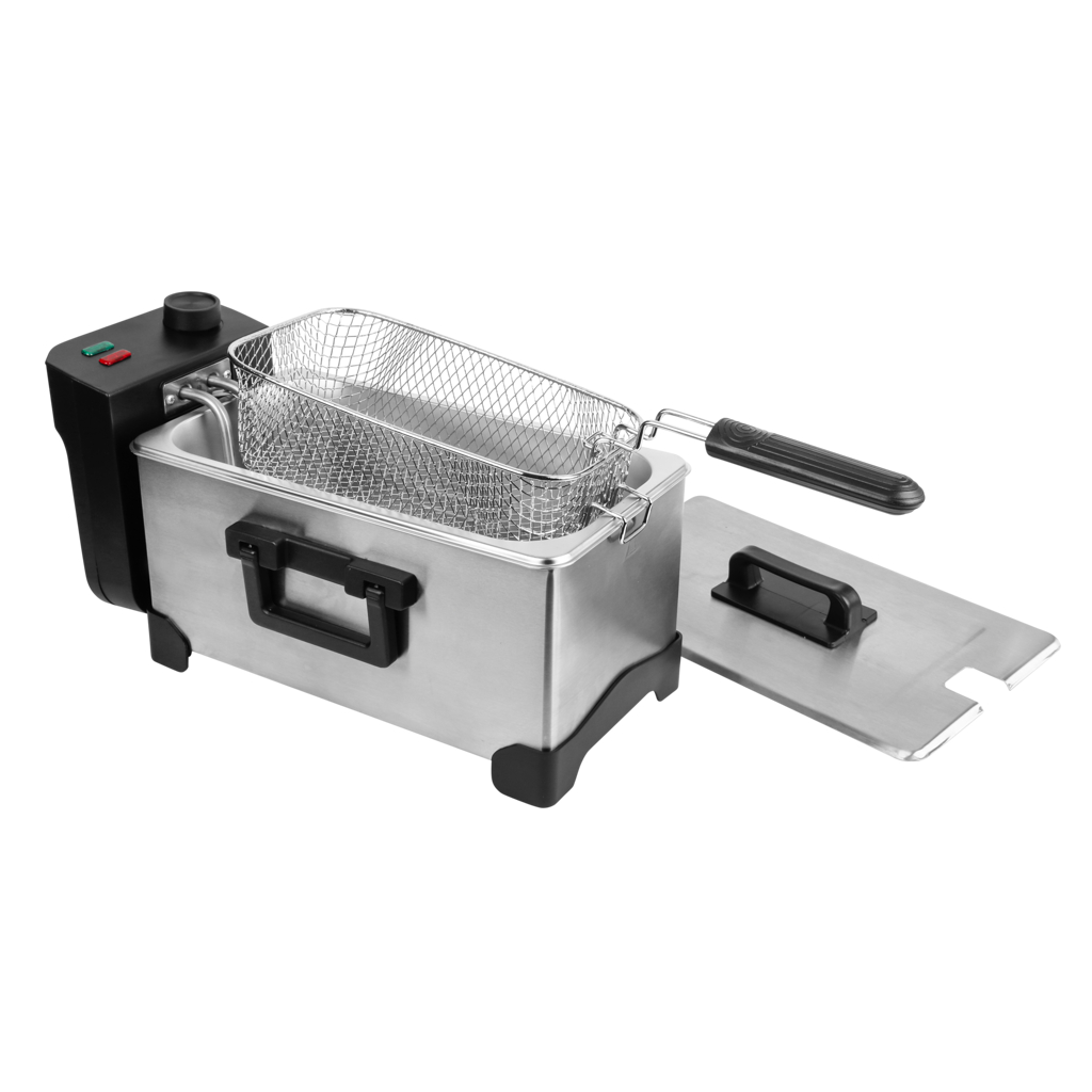 Emerio Fritteuse DF-130852.1 Edelstahloptik Metall B/H/T: ca. 21x25x40 cm ca. 3 l