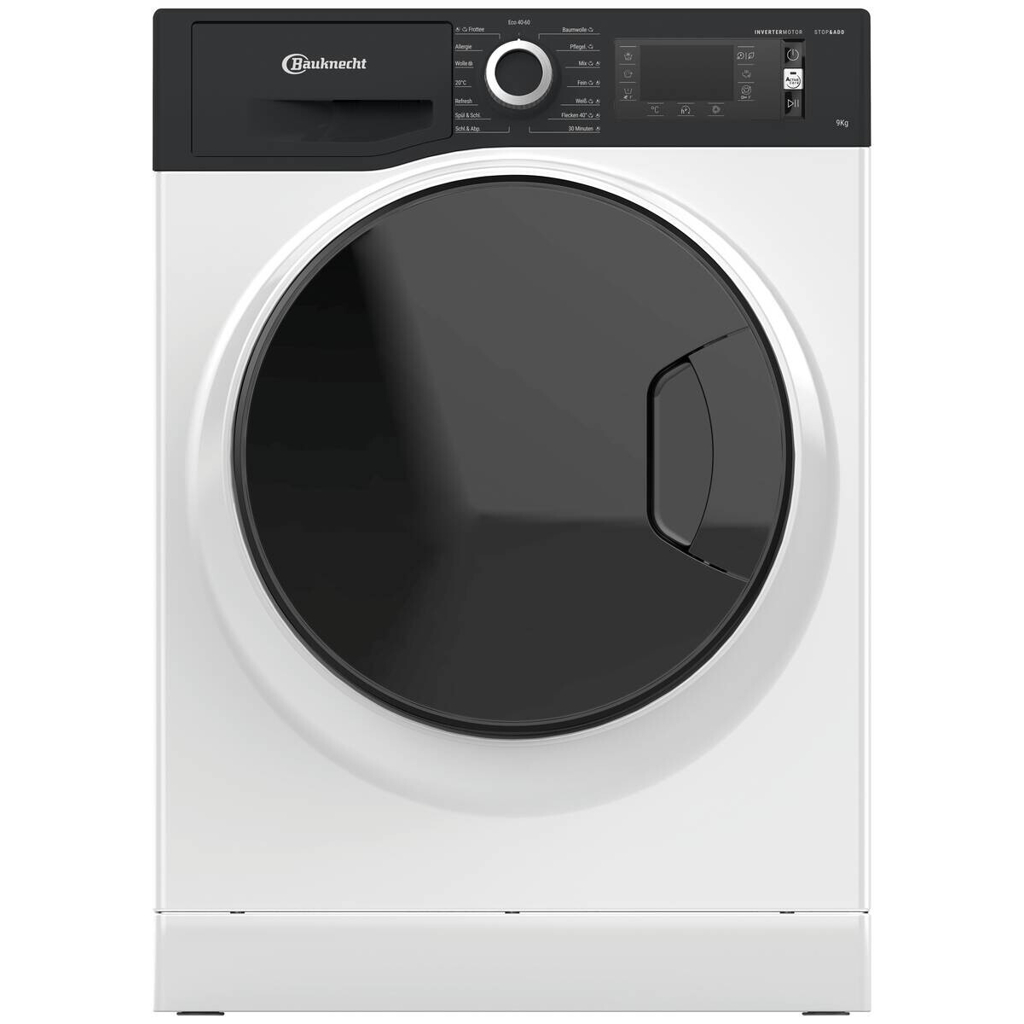 Bauknecht Waschmaschine SteamPlus9A2JGSP weiß B/H/T: ca. 59,5x85x60,5 cm