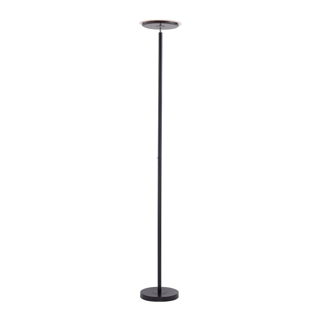Just Light Stehlampe HANS 11729-18 schwarz Kunststoff Eisen H/D: ca. 181x30 cm 1 Brennstellen