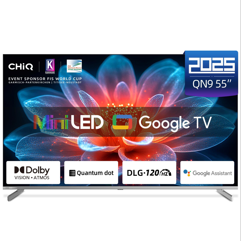 CHiQ Mini-LED-Fernseher M55QN9V B/H: ca. 123x77 cm