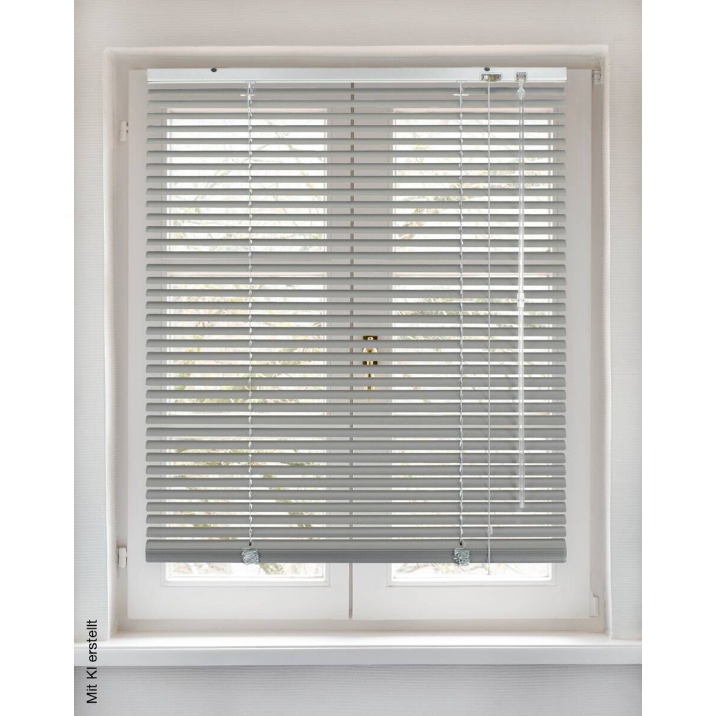 Boviva Alu-Jalousie silber B/L: ca. 100x175 cm