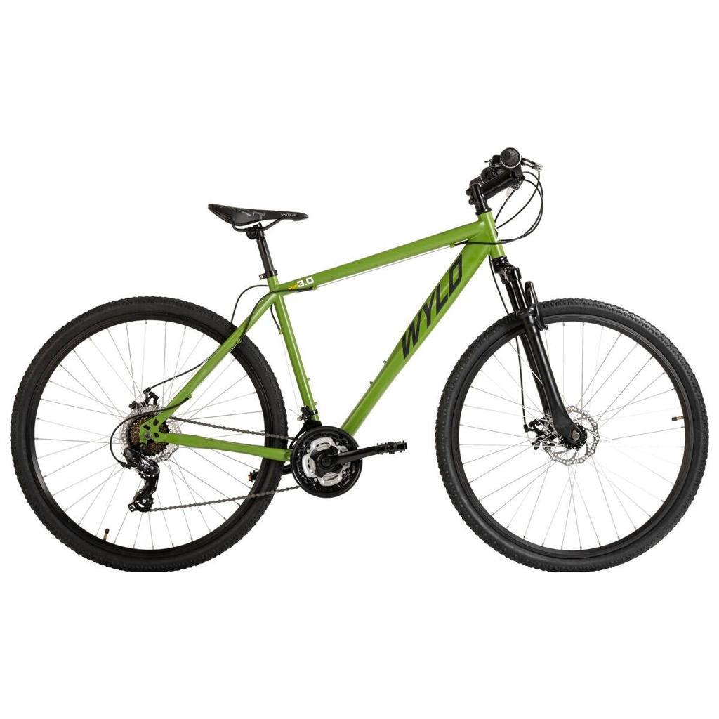 WYLD Mountain-Bike Hardtail Twentyniner HEIST 3.0 29 Zoll Rahmenhöhe 51 cm 21 Gänge grün grün ca. 29 Zoll