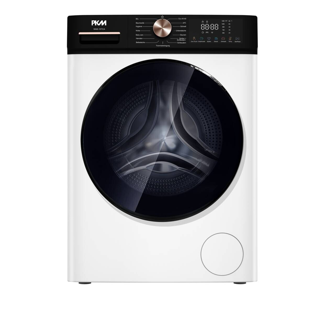 PKM Waschmaschine WA8-15TCA weiß B/H/T: ca. 60x84,7x52 cm ca. 8 kg