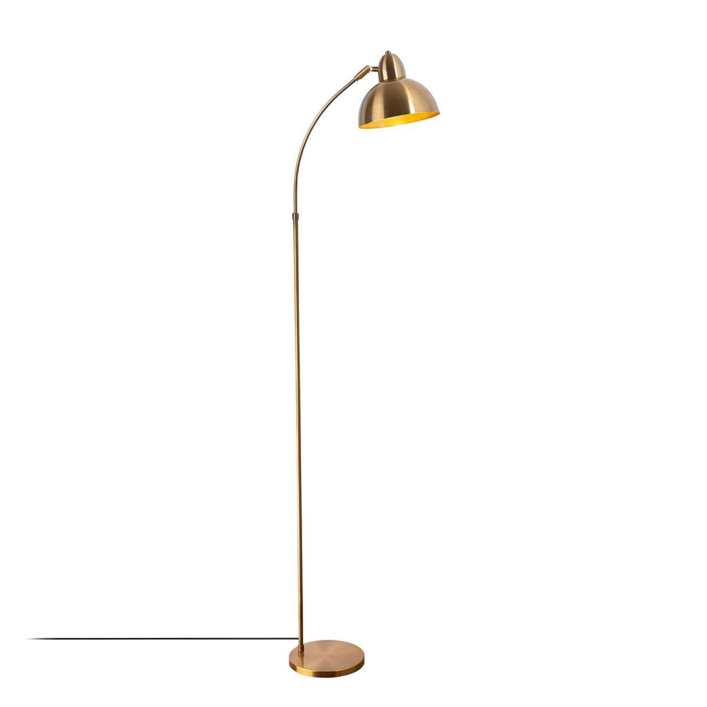 Opviq Stehlampe Varzan bronze Metall B/H/T/L/D: ca. 43x162x43x20x21 cm E27 1 Brennstellen