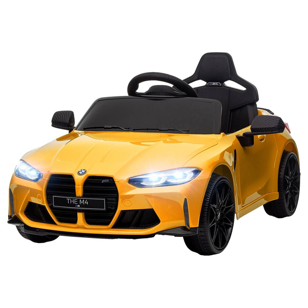 AIYAPLAY Kinder-Elektroauto gelb B/H/L: ca. 69,5x51x108 cm