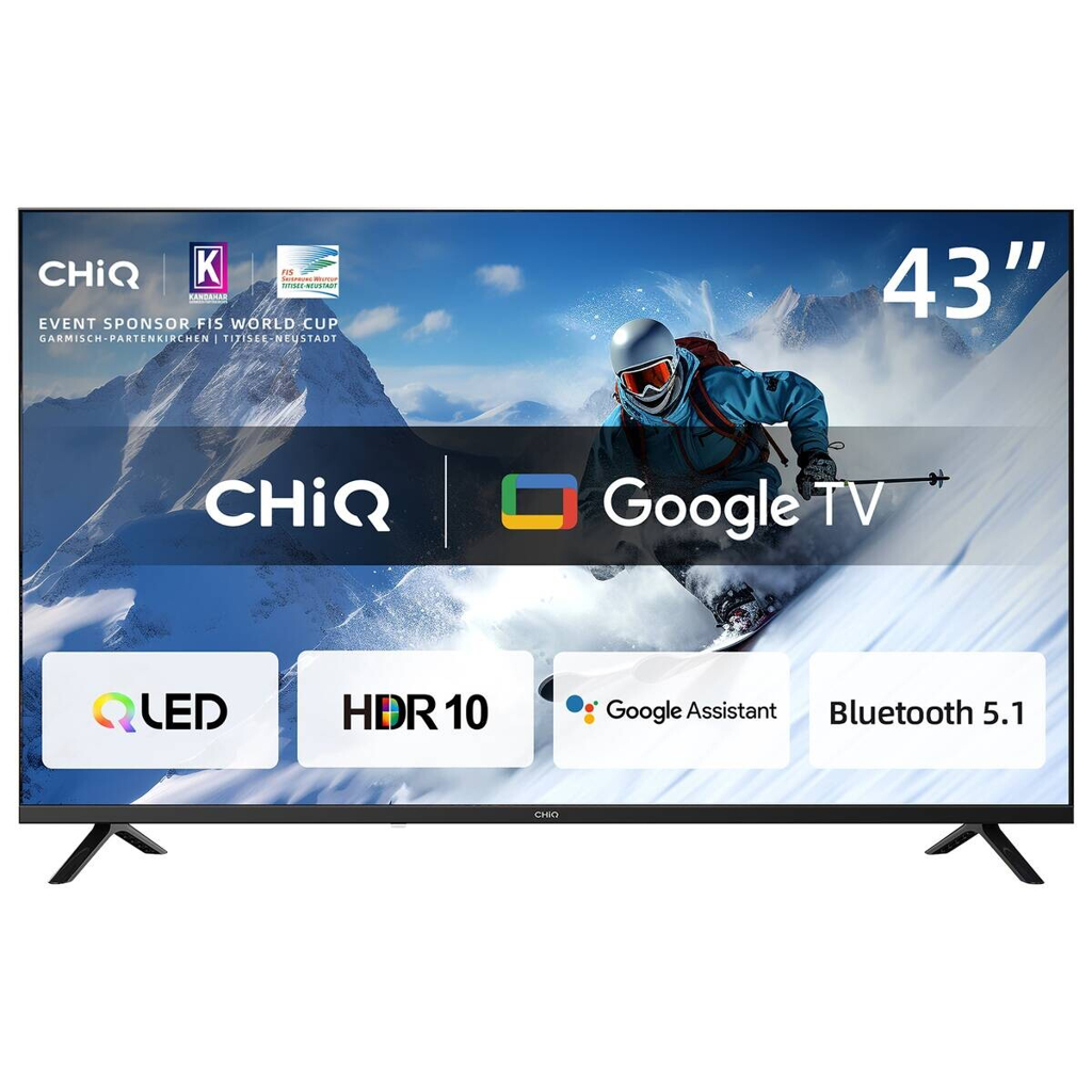 CHiQ QLED-Fernseher L43QM10V B/H: ca. 96x60 cm