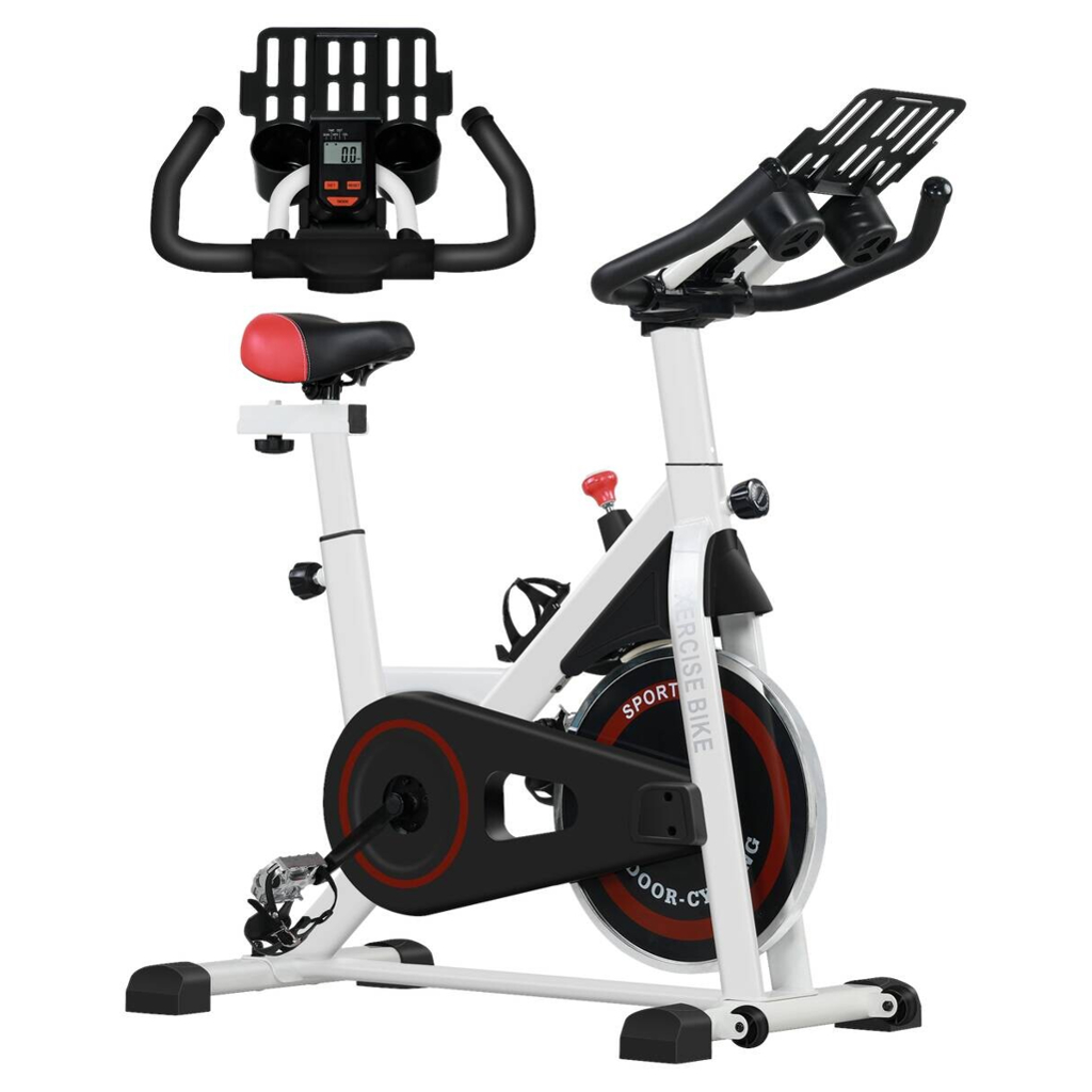 HOMCOM Ergometer schwarz Stahl B/H/L: ca. 53x114x103 cm