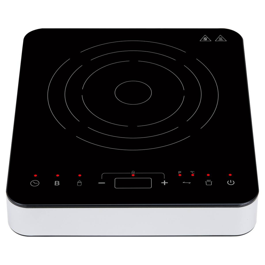 Emerio Induktions-Kochplatte silber Kunststoff B/H/L: ca. 27x6,5x31 cm
