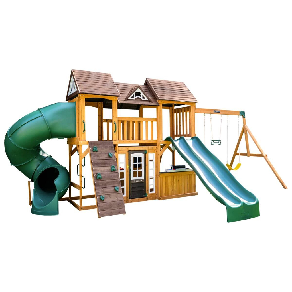 Zwerkules Spielturm Bolzo natur B/H/L: ca. 675x280x347 cm