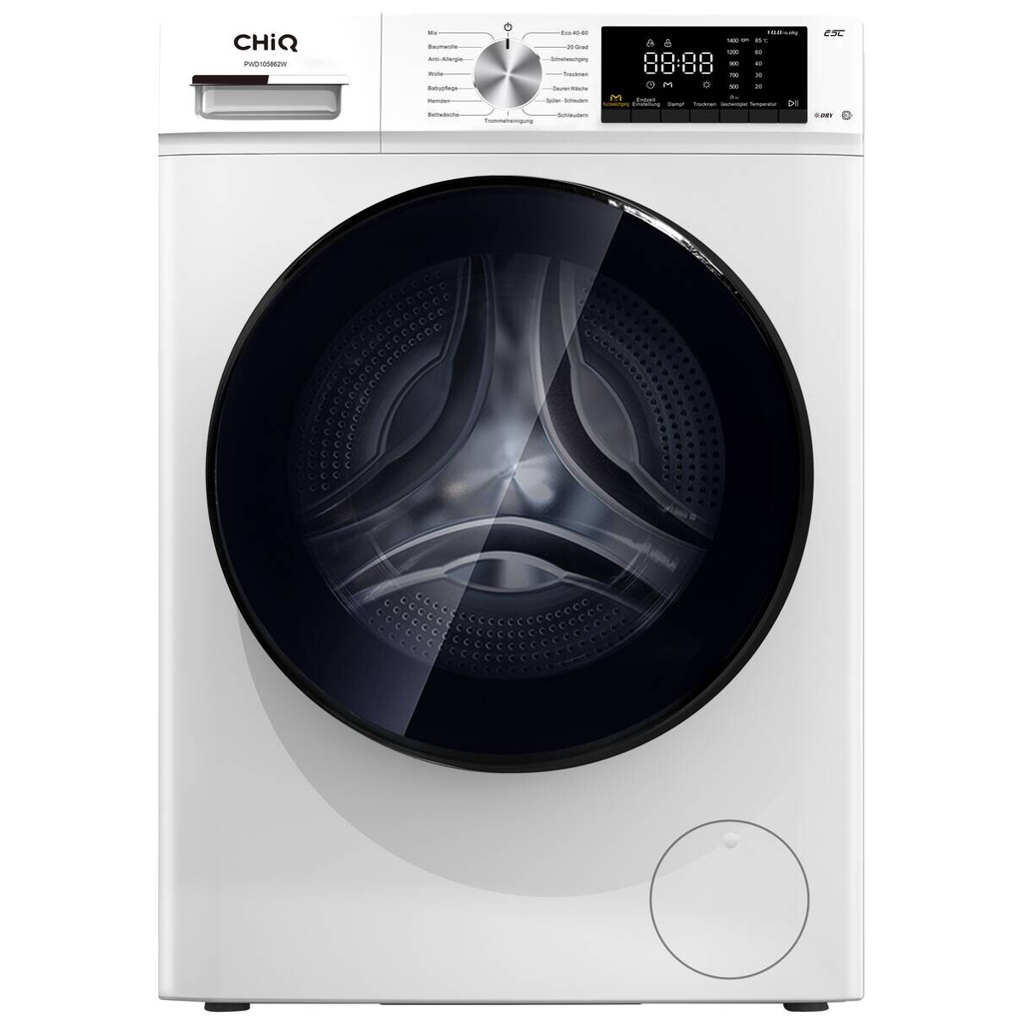 ChiQ Waschtrockner PWD105862W weiß B/H: ca. 60x85 cm ca. 6 kg