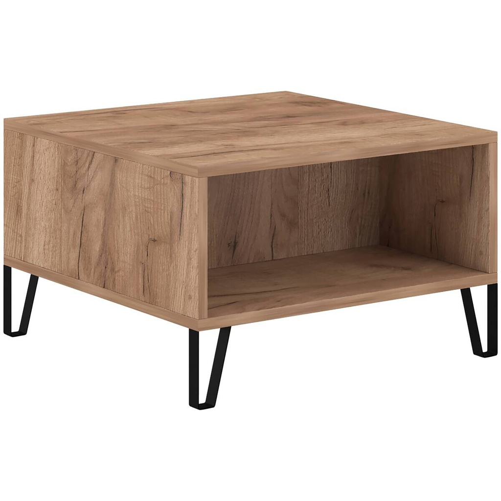 WIPMEB Couchtisch BILBAO Eiche Tabak B/H/T: ca. 60x37x60 cm