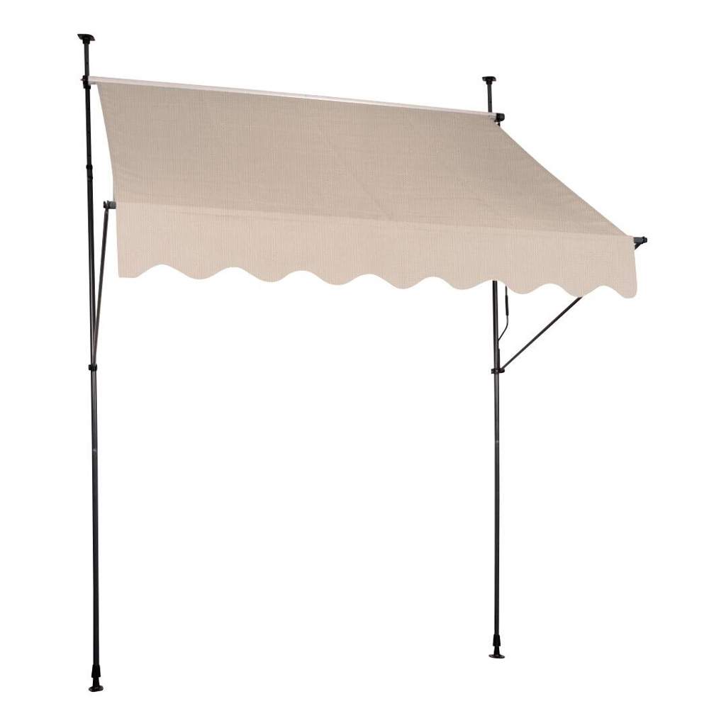 Klemm-Markise Amrum beige B/L: ca. 250x150 cm