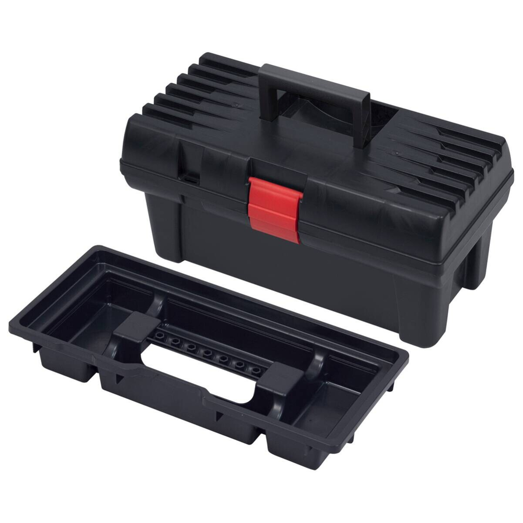 Werkzeugkoffer schwarz B/H/L: ca. 22,6x20x41,5 cm