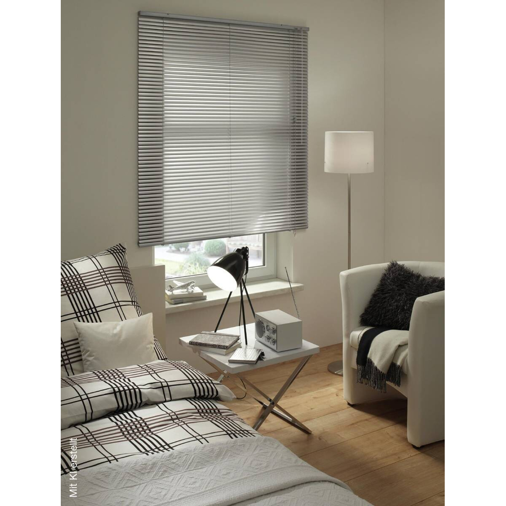 Alu-Jalousie silber B/L: ca. 100x220 cm