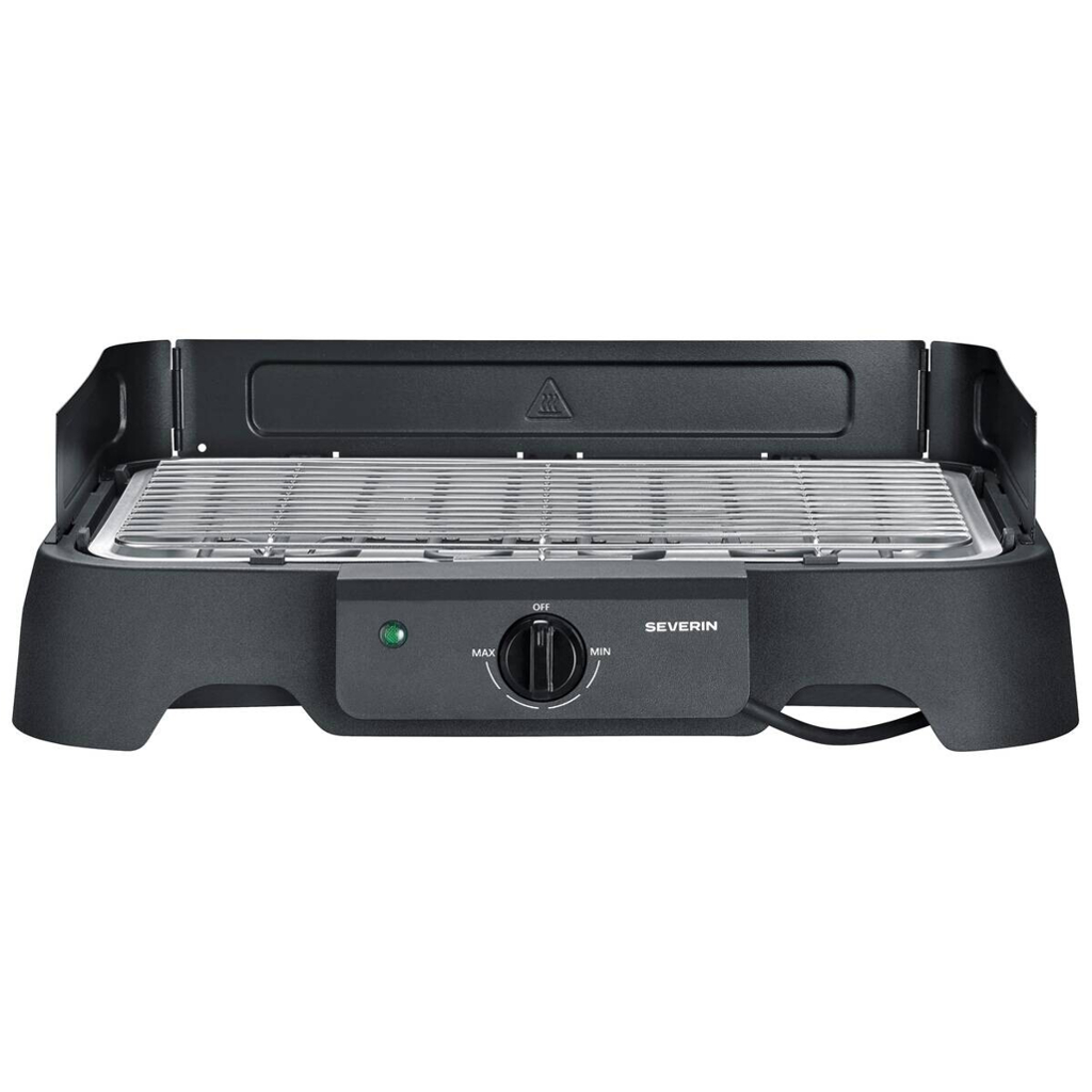 SEVERIN Elektrogrill PG 8593 schwarz Edelstahl Kunststoff B/H/L: ca. 33x8,5x42 cm