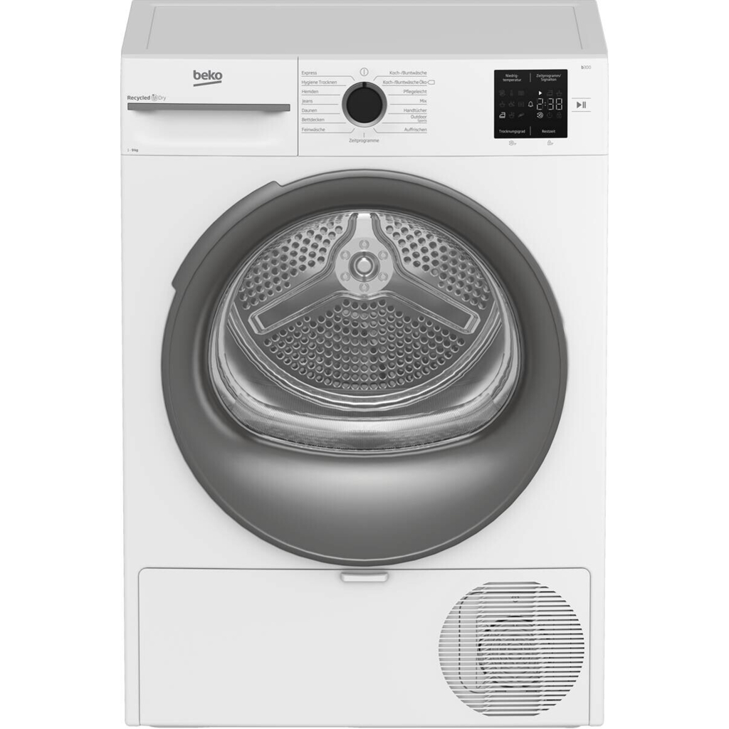Beko Wärmepumpentrockner BM3T39210W1 weiß B/H/T: ca. 59,8x84,6x60,7 cm ca. 9 kg