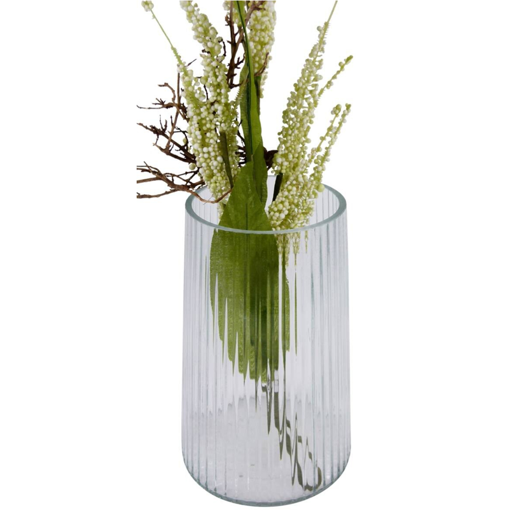 Glas-Art Vase klar Glas