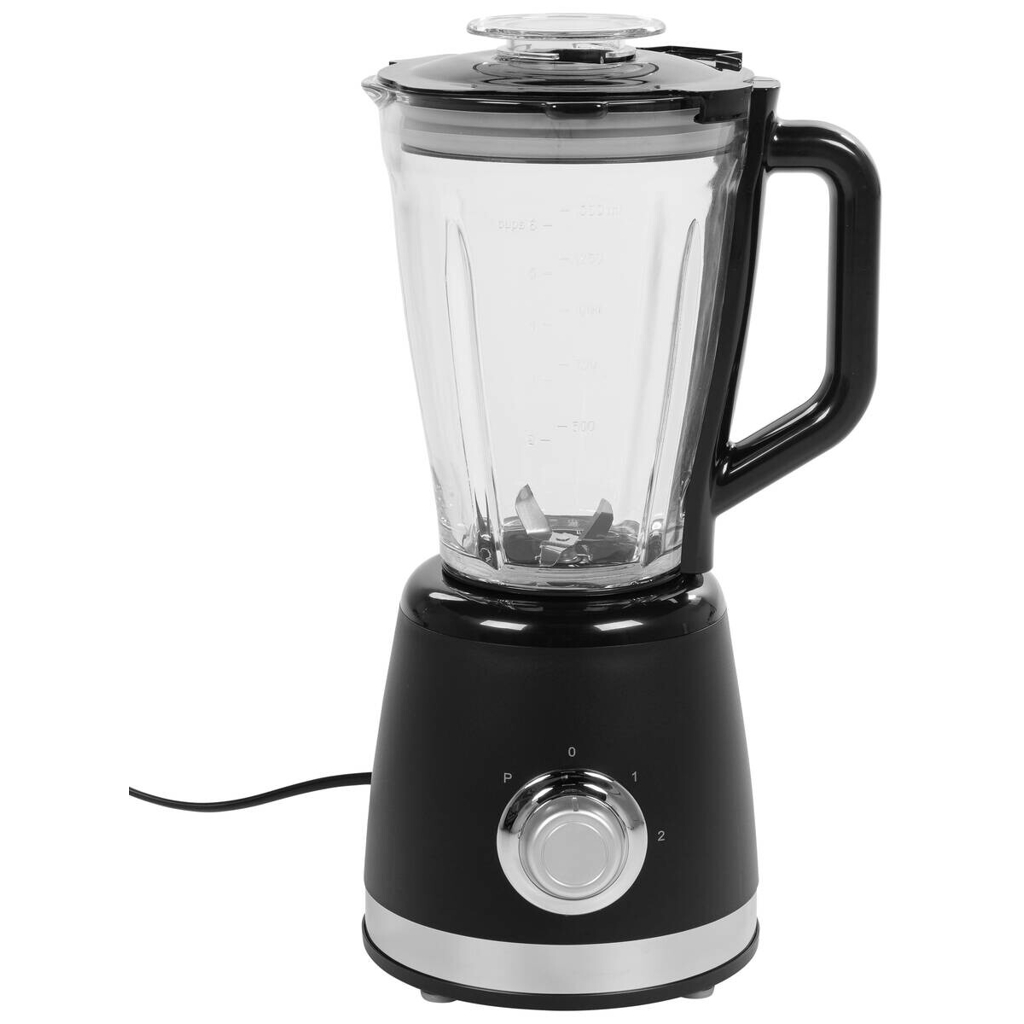POCOline Standmixer schwarz Glas B/H/L: ca. 18,8x39,2x20,4 cm