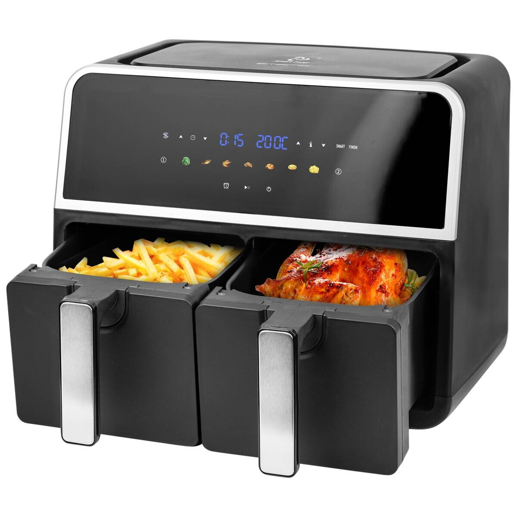 Emerio Heißluftfritteuse AF-132833 schwarz Kunststoff B/H/T: ca. 39,8x32,4x36,1 cm ca. 9 l