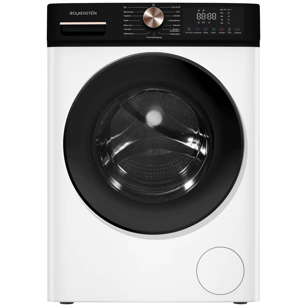 Wolkenstein Waschmaschine WA8-15TCAW gold B/H/T: ca. 60x84,7x52 cm ca. 8 kg