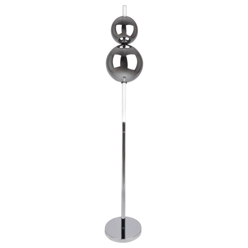 Näve Leuchten LED-Leuchten 2072042 Chrom Rauch Metall Glas H/D: ca. 149,7x25 cm
