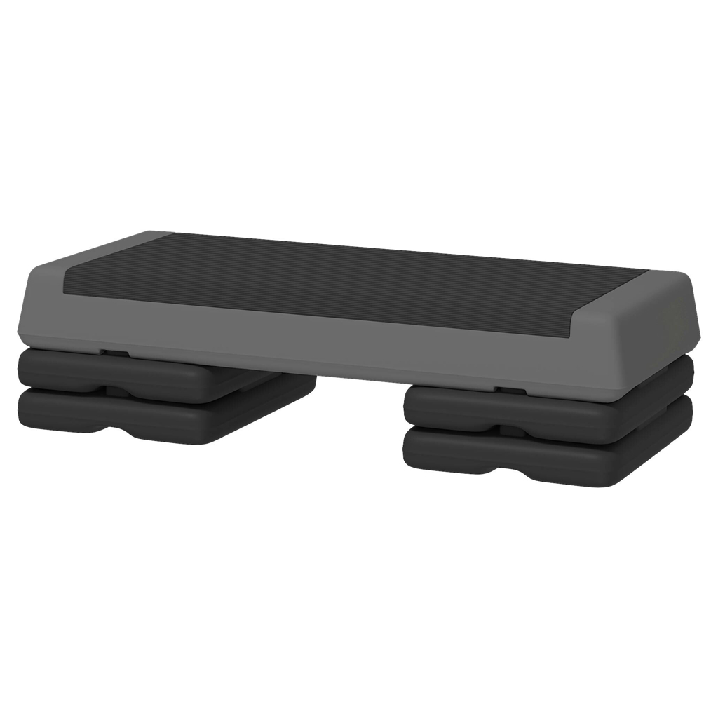 SPORTNOW Aerobic-Stepper grau B/H/L: ca. 36x20,5x77 cm