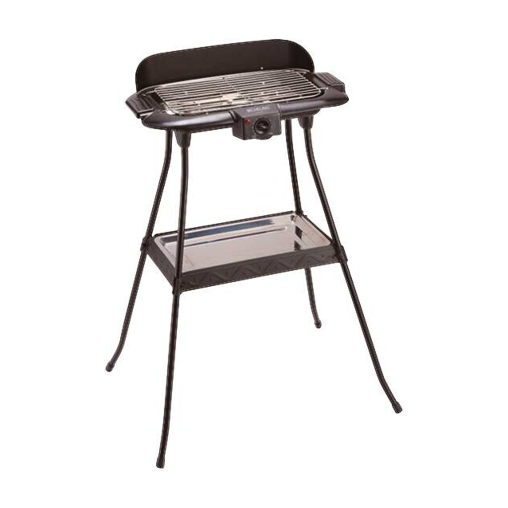 MICHELINO Elektrogrill 74372 silber Edelstahl