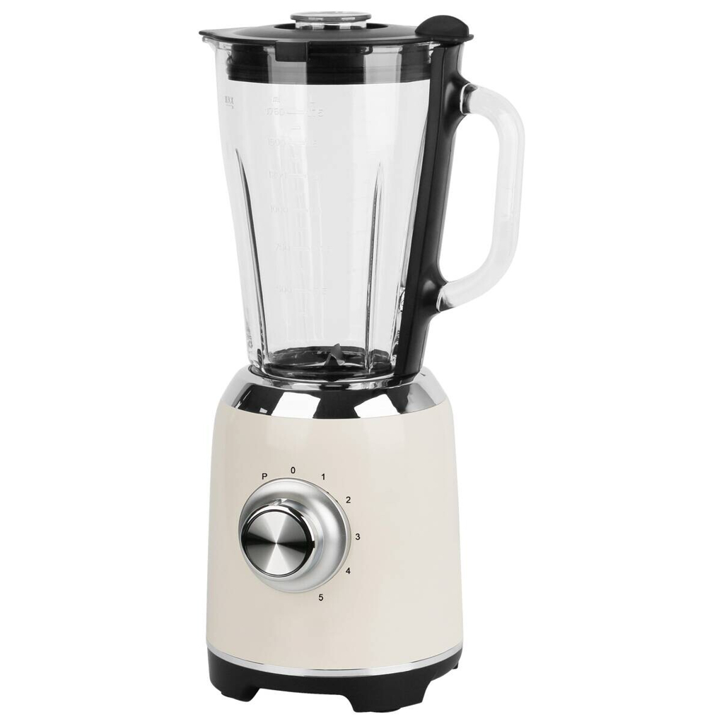 Standmixer creme Kunststoff Glas B/H/L: ca. 17,5x25x30,5 cm