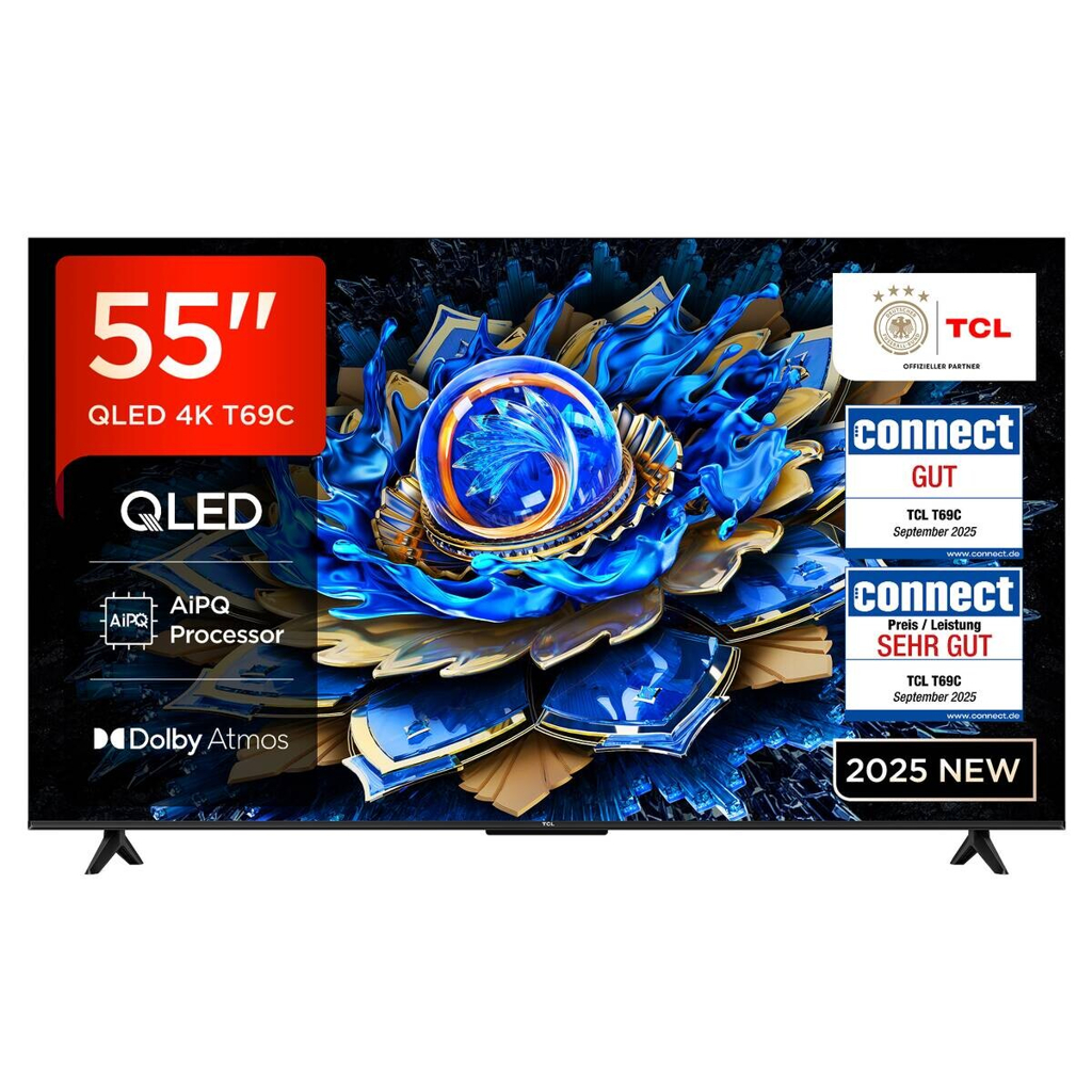 TCL LED-Fernseher 55T69CX1 B/H: ca. 123x75 cm